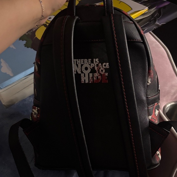 Loungefly Halloween Mask and Pumpkin Backpack - Picture 3 of 4